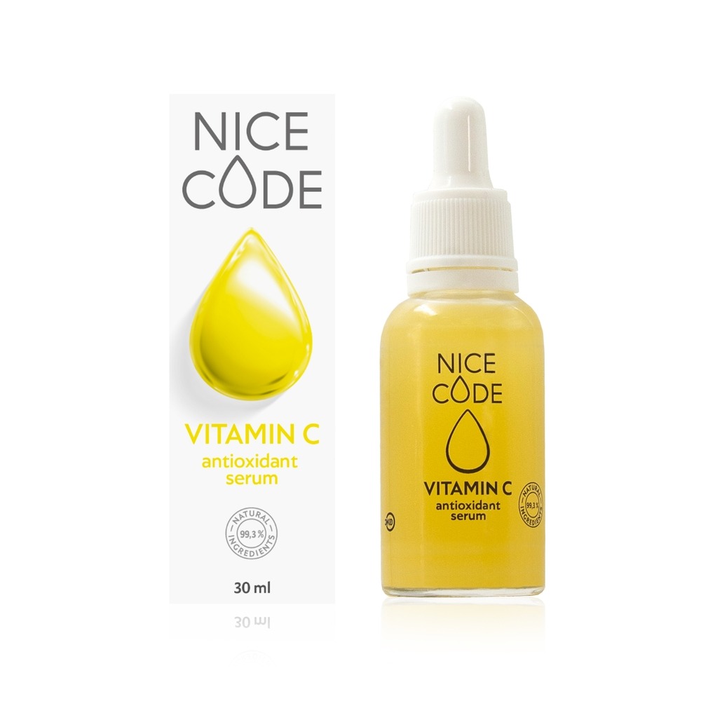 Сыворотка-антиоксидант для лица VITAMIN C NICE CODE, 30 мл 1